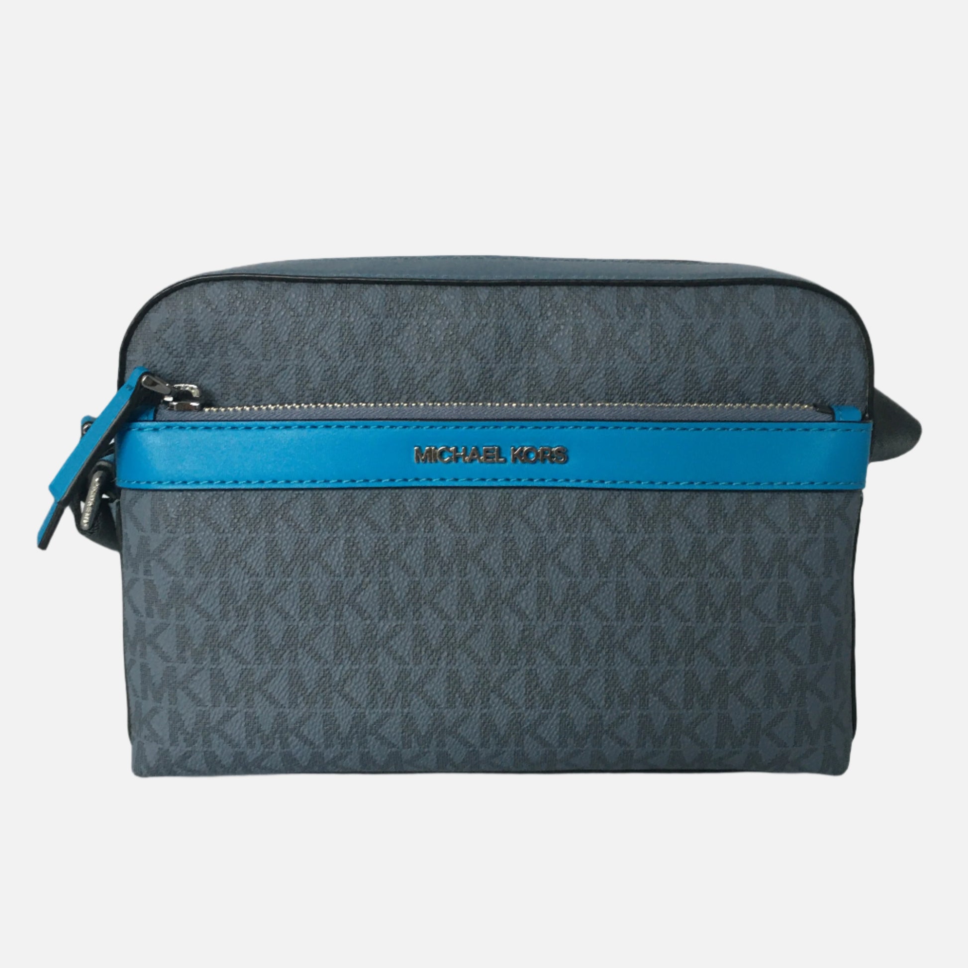 Michael Kors Bags UK Sale Blue Cooper Denim Multi Utility Bag.