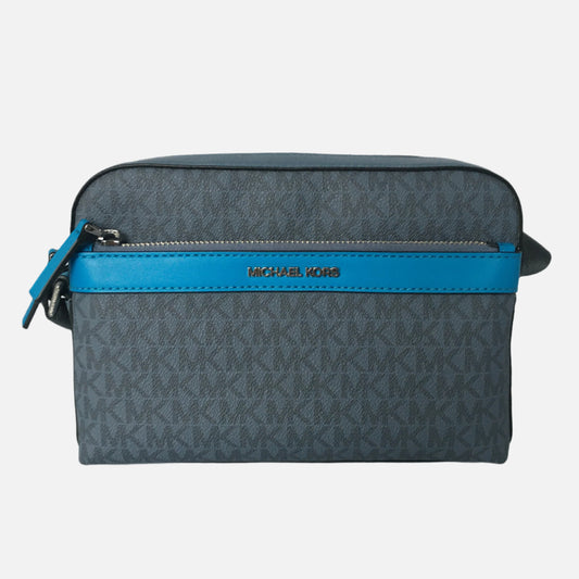 Michael Kors Bags UK Sale Blue Cooper Denim Multi Utility Bag.