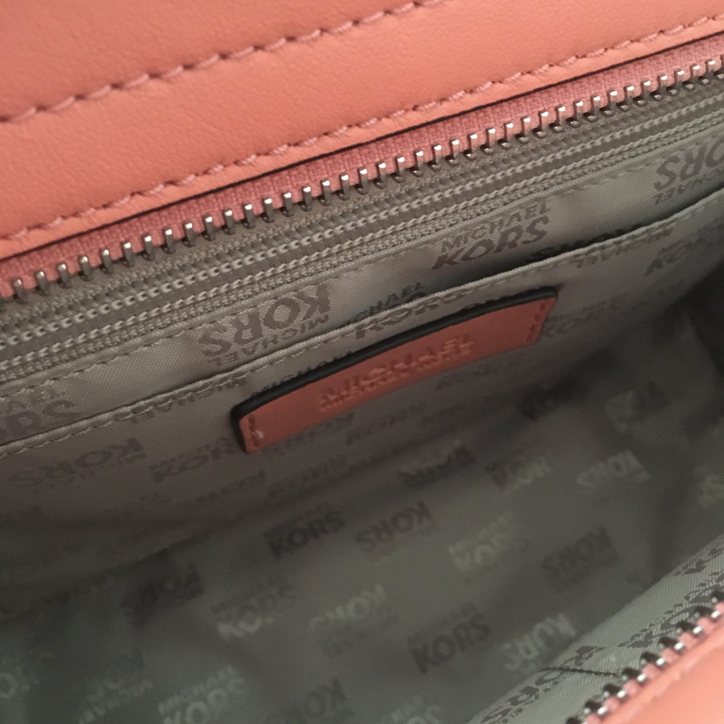 Michael Kors Handbags messenger Bag. Grey Michael Kors Branded Interior and slip pocket.